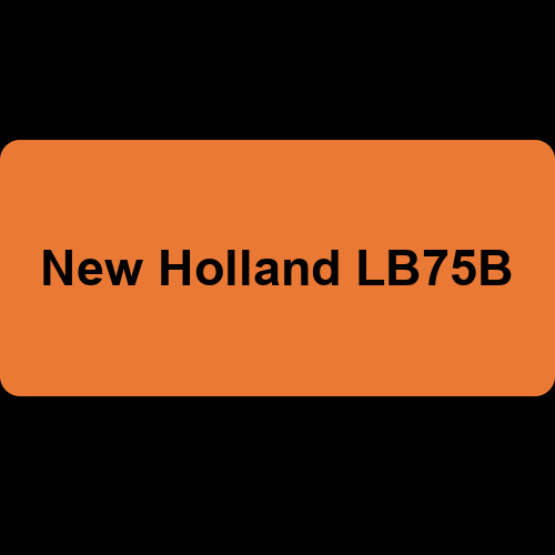 New Holland LB75B